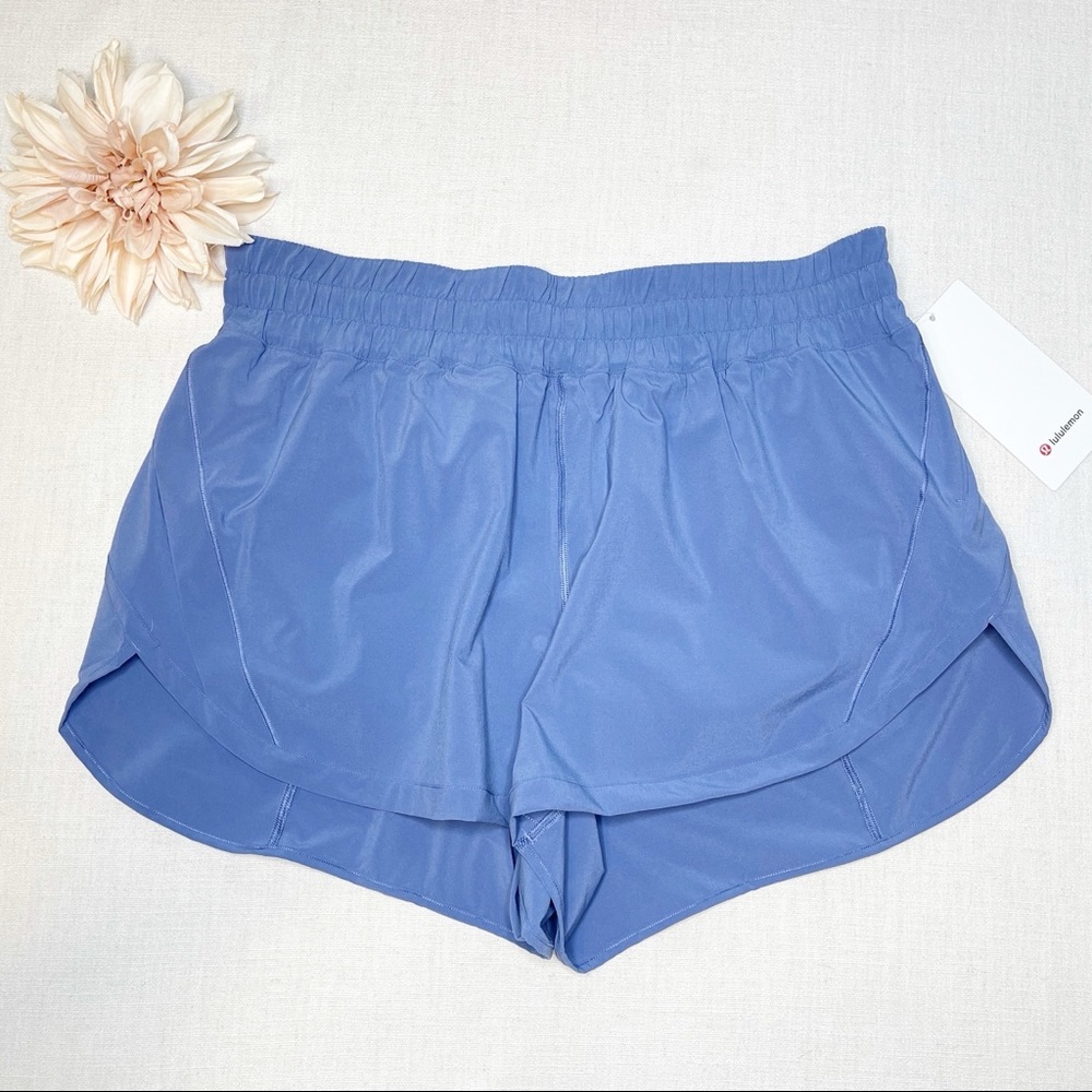 Lululemon Track That 3” Hi Rise Shorts Water Drop - Picture 5 of 9